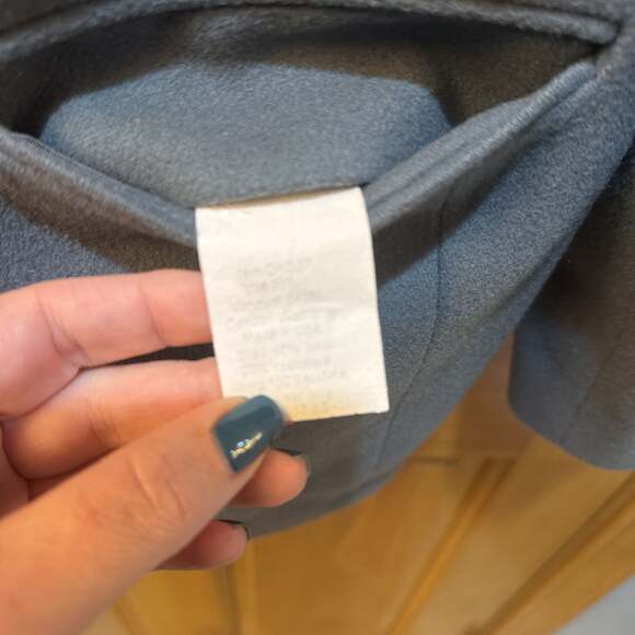 L.L.Bean Women's Green/Teal Wool Blend Blazer Jacket, Size 16, Classic Fit - Picture 4 of 8